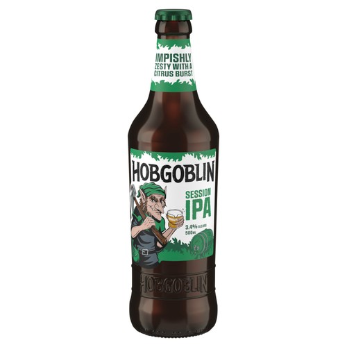 Hobgoblin Session IPA Ale Beer Bottle