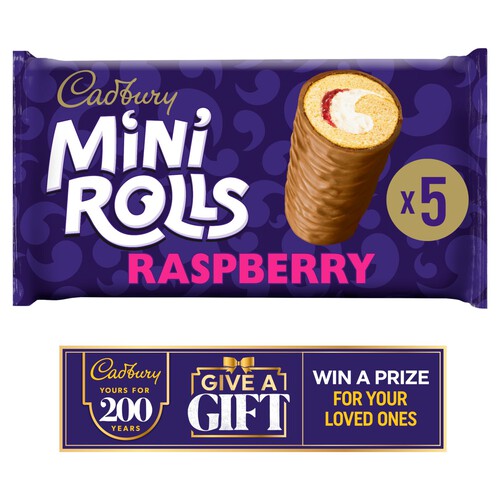 Cadbury Raspberry Mini   Rolls