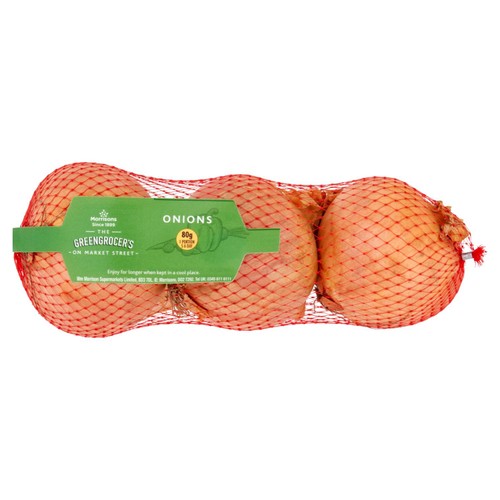 Morrisons onions
