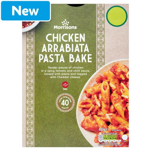 Morrisons Chicken Arrabiata & Tomato Pasta Bake