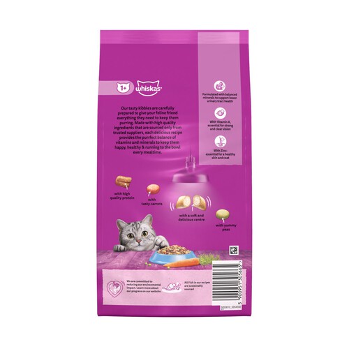 Whiskas 1+ Tuna Adult Dry Cat Food