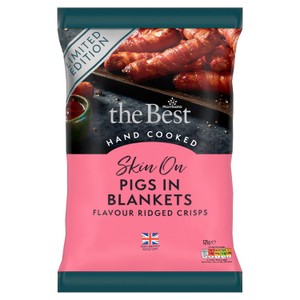 Morrisons The Best Skin On Spicy Prawn Cocktail Flavour Ridged Crisps 125g