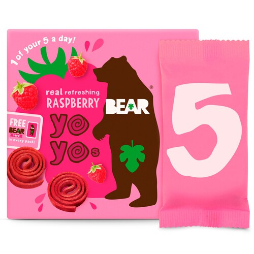 BEAR Yoyos Raspberry Multipack