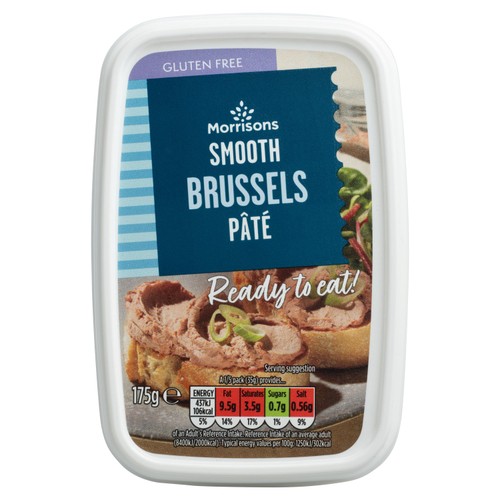 Morrisons smooth brussels pâté