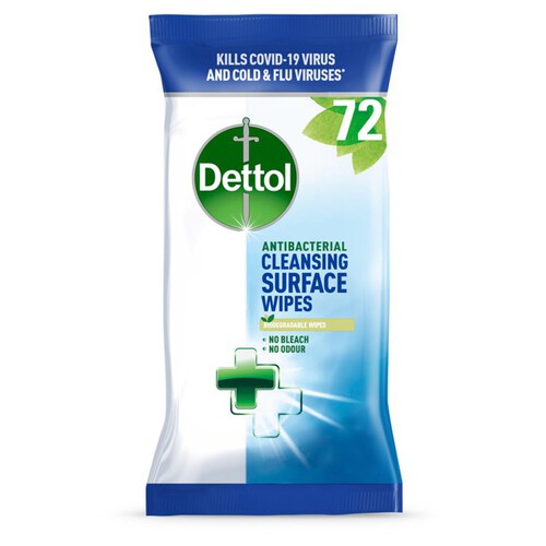 Dettol Antibacterial Disinfectant Multi Surface Cleaning Wipes