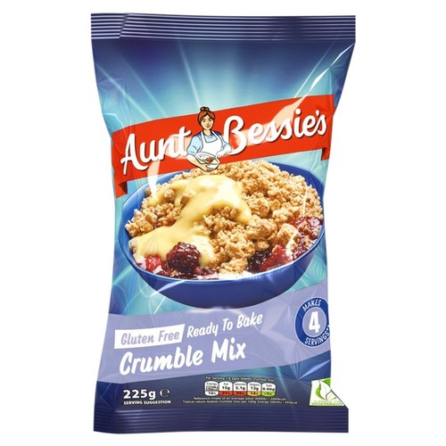 Aunt Bessie's Gluten Free Crumble Mix 225g