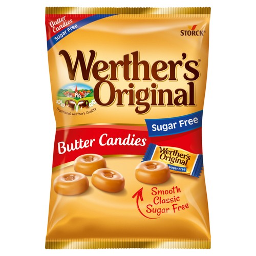Werther's Original Butter Candies Sugar Free 80g