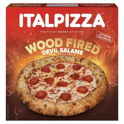 Italpizza Wood Fired Spicy Salame Pizza 370g
