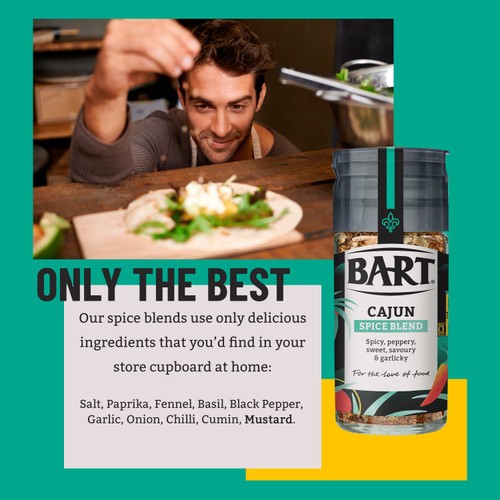 Bart Cajun Spice Blend   45g