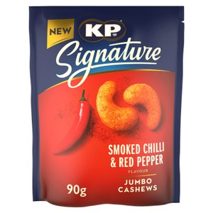KP Signature Smoked Chilli and Red Pepper Cashew Nuts