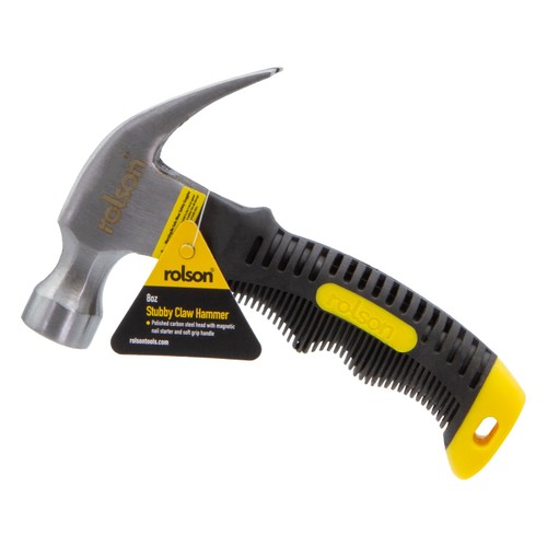 Rolson 8Oz Stubby Claw Hammer