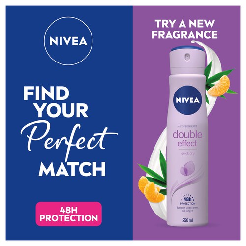 NIVEA Double Effect 48h Anti-Perspirant Deodorant Spray