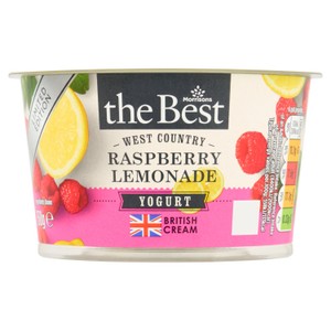 Morrisons The Best Raspberry Lemonade Flavour Yogurt  150g