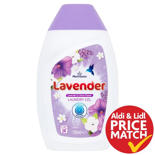 Morrisons Lavender Bio Laundry Gel 24 Washes