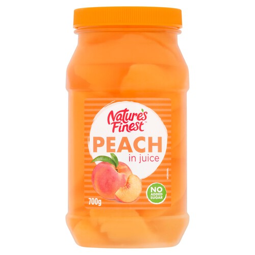 Nature's Finest Peach In Juice (700g)