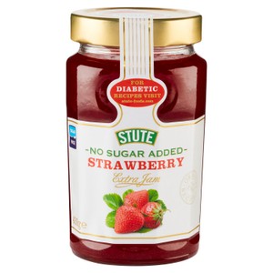 Stute No Sugar Added Strawberry Extra Jam