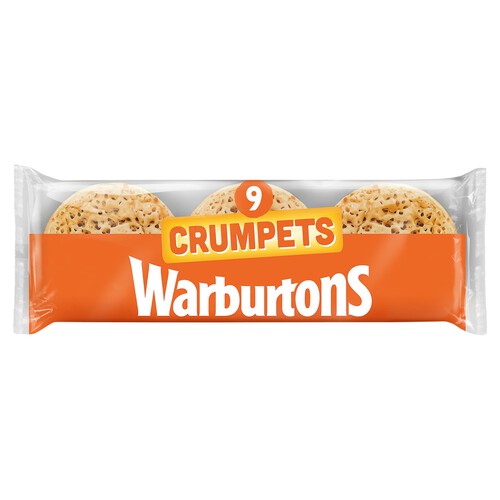 Warburtons 9 Crumpets   