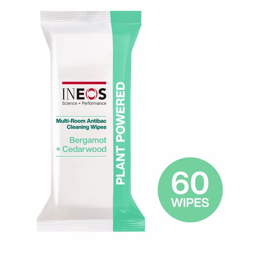 INEOS Antibac Multi-Room Wipes Bergamot + Cedarwood