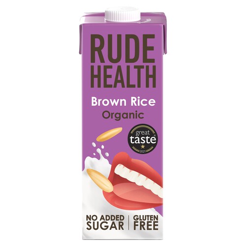 Rude Health Long Life Organic Brown Rice Milk Alternative