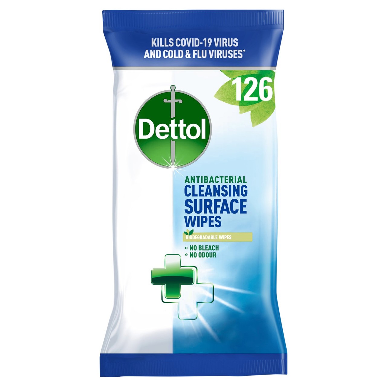 Dettol Anti-Bac Surface Wipes Original 126 Pack