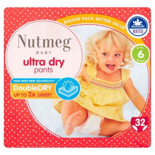 Nutmeg Ultra Dry Pants Size 6 