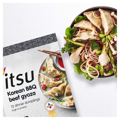 Itsu 12 Korean BBQ Beef Gyoza Dinner Dumplings