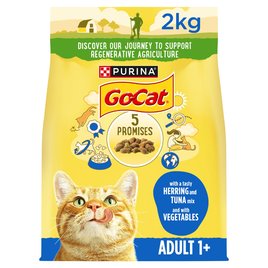 Go-Cat Adult Cat Food Tuna, Herring and Vegetables | Morrisons