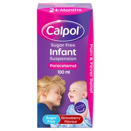 Calpol Infant 2+ Months Sugar Free Strawberry Liquid | Morrisons