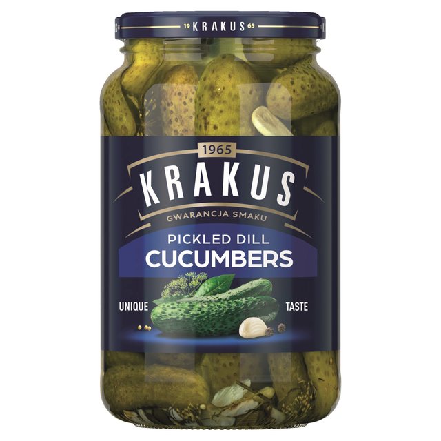 Krakus Pickled Dill Cucumbers 865g Morrisons