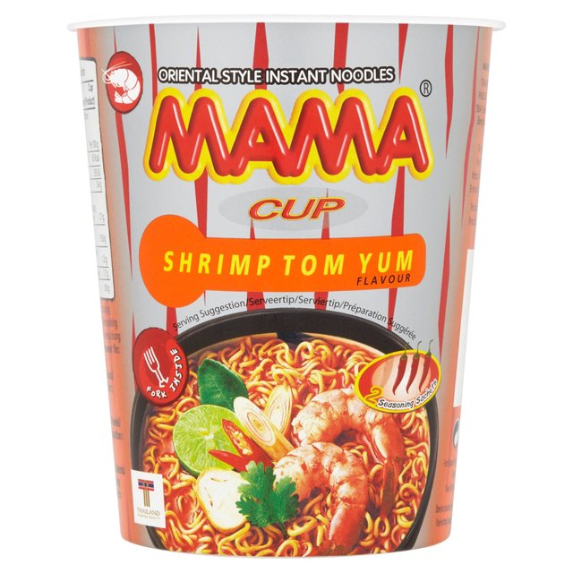 Morrisons: Mama Cup Noodle Shrimp 70g(Product Information)