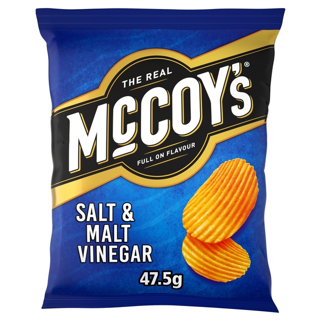 McCoy&#39;s Salt &amp; Malt Vinegar Crisps 47.5g | Morrisons