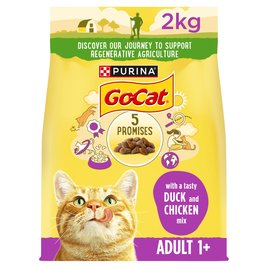 Go-Cat Adult Cat Food Chicken and Duck | Morrisons