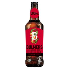 Bulmers Crushed Red Berries & Lime Cider Bottle | Morrisons