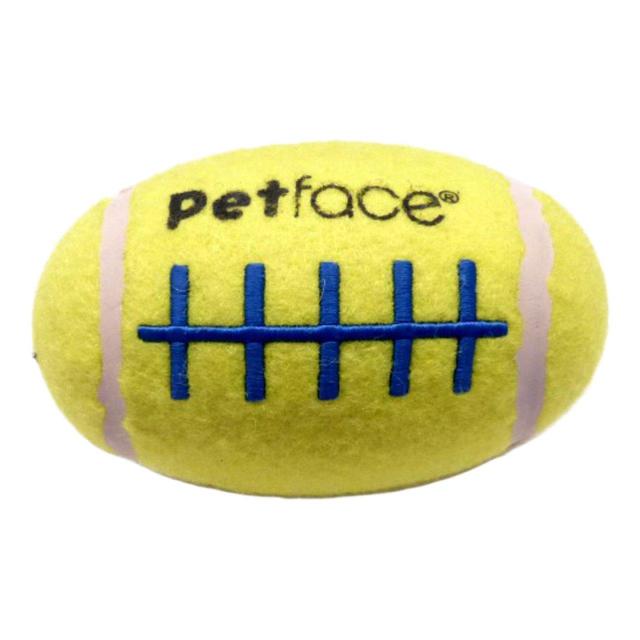 dog rugby ball