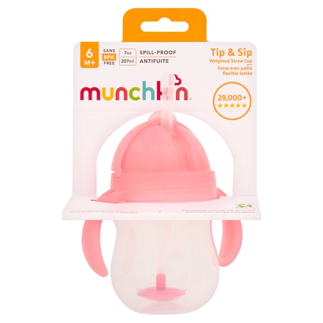 Munchkin Tip & Sip Straw Cup 6M+ 