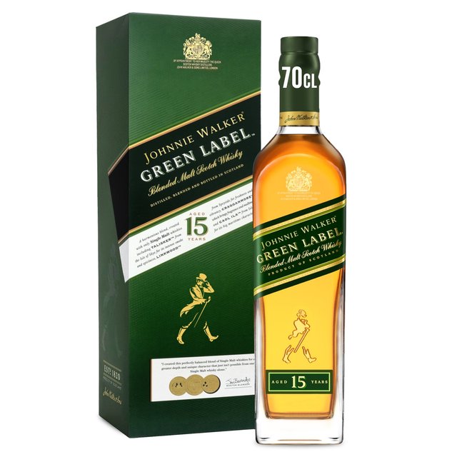 Morrisons: Johnnie Walker Green Label Blend Malt Whisky