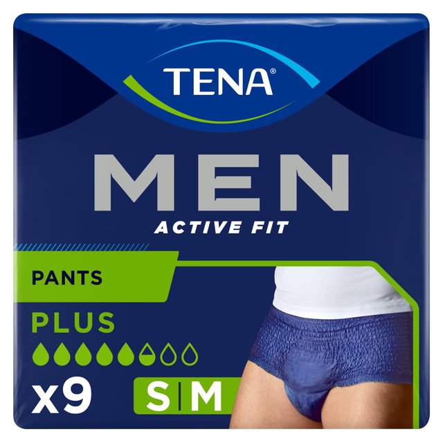 TENA Men Active Fit Incontinence Pants Plus M | Morrisons
