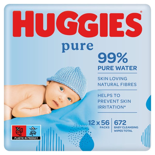 Huggies Pure Baby Wipes | Morrisons