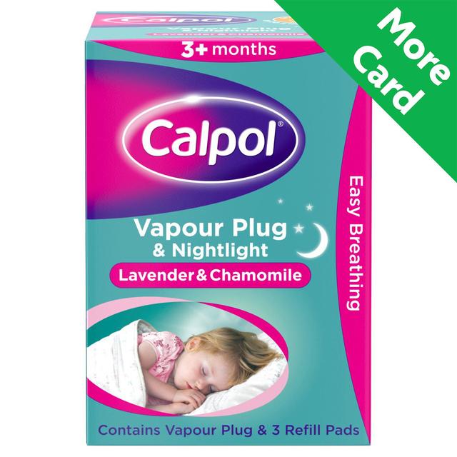 Calpol Vapour Plug Nightlight 3 Refill Pads 3 per pack