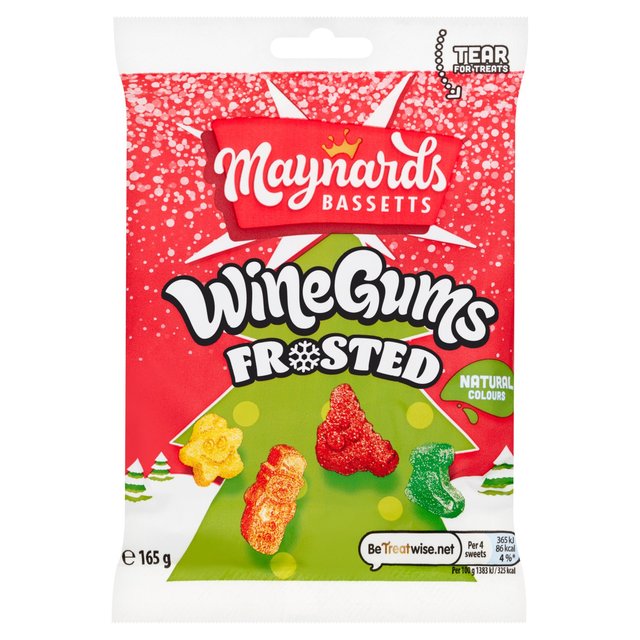Maynards Bassetts Frosted Wine Gums Pouch