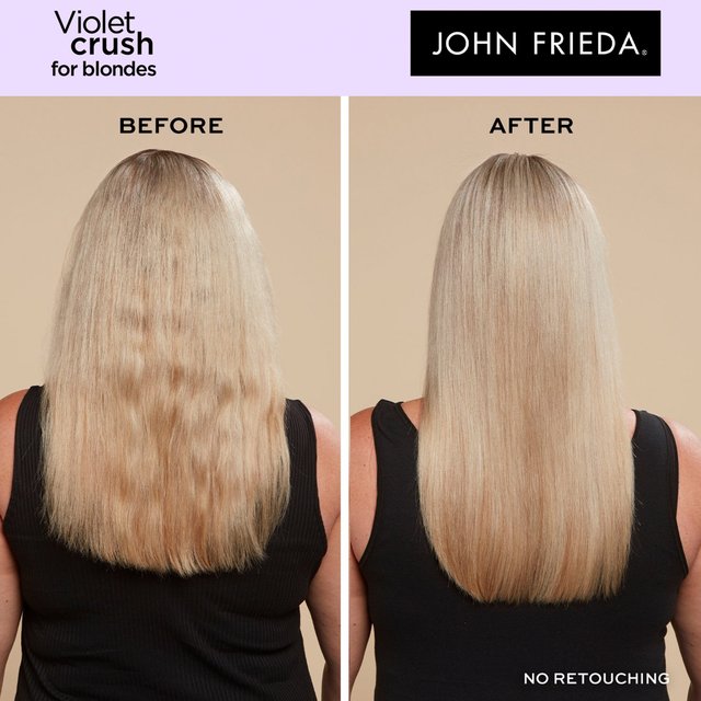 smør I tide Himlen John Frieda Violet Crush For Blondes Intensive Purple Shampoo | Morrisons