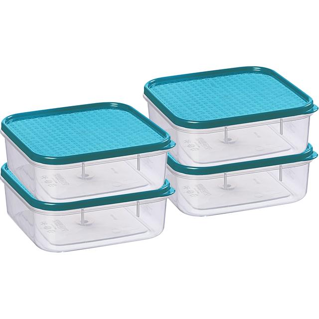 Morrisons Set Of 4 Nested Containers 500ml | Morrisons