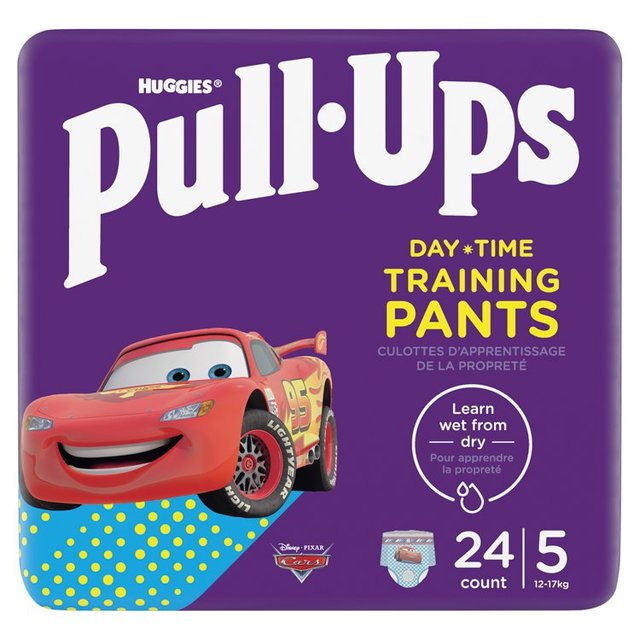 Huggies Pull Ups Trainers Day Boy 18-36Month Size 5 Nappy Pants