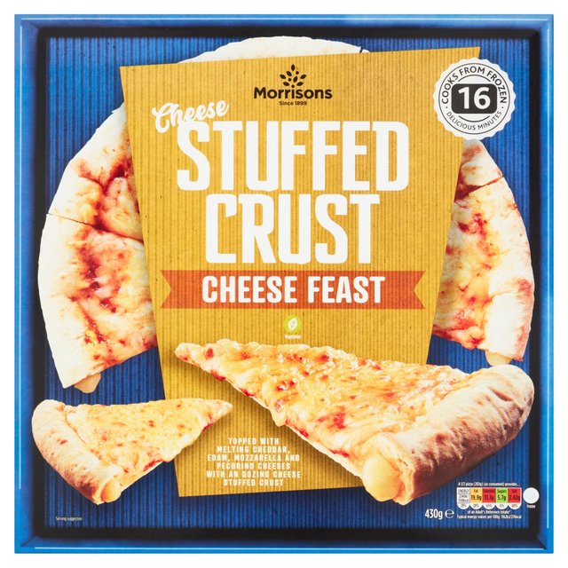 Pizza crust has who stuffed Who Has