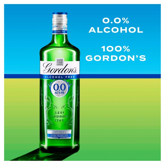 Gordon\'s Alcohol Gin Morrisons Free |