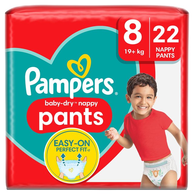 Pampers - Diaper Pants, size 8, 19+ kg, 32 pcs | MAKEUP