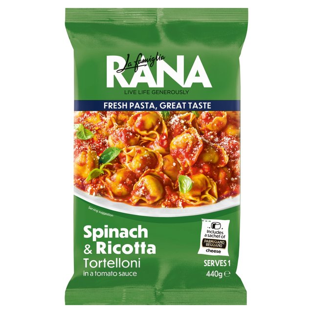 Spinach Tortelloni Rana | Famiglia & Morrisons La Kit Ricotta