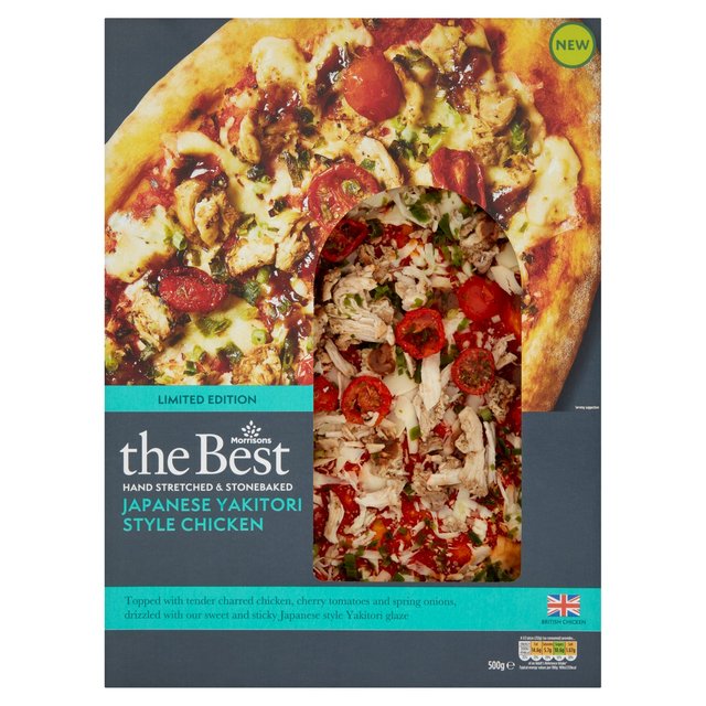 Morrisons The Best Japanese Yakitori Style Chicken Pizza 500g