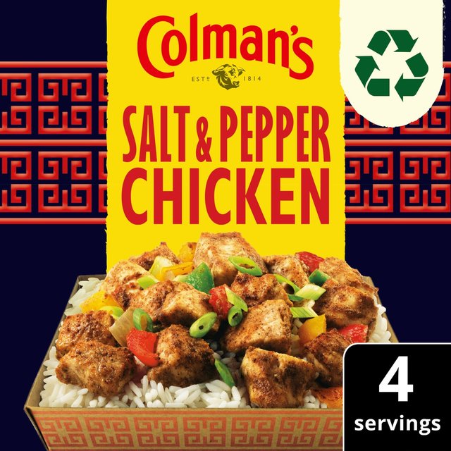 Colman s Big Night In Recipe Mix Salt Pepper Chicken 23g