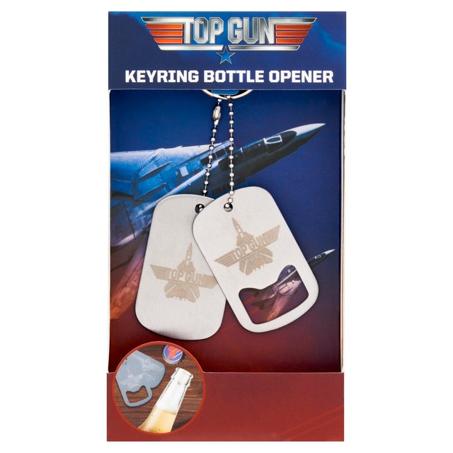 Top Gun Dog Tag Bottle Opener 